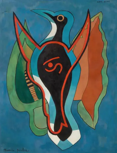 Geai bleu av Francis Picabia