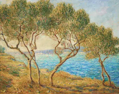 Olivträden, soleffekt i Martigues av Francis Picabia