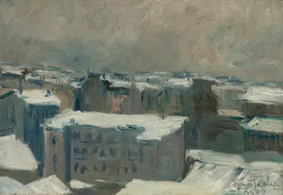 Paris hustak av Francis Picabia
