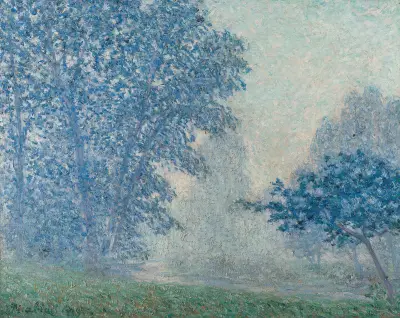 Solen genom dimman, Montigny av Francis Picabia