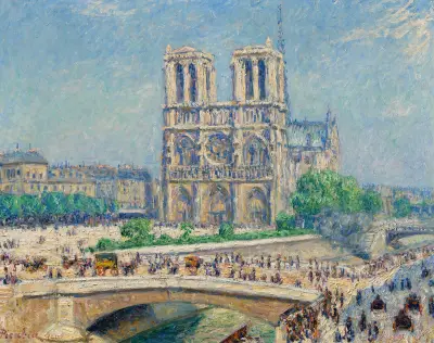 Notre-Dame, soleffekt av Francis Picabia