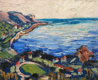 Paysage maritime av Francis Picabia