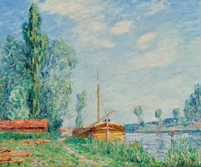 Untitled (The Loing at Nemours), 1908 av Francis Picabia