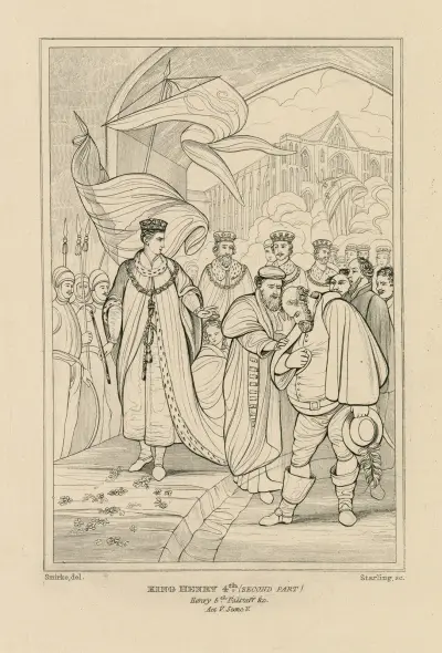 Second part of King Henry IV, act 5, scene 5 av William Francis Starling