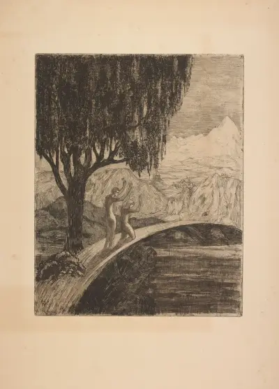 Adam och Eva av Franciszek Siedlecki