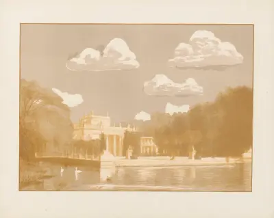 Łazienki Park. av Franciszek Siedlecki