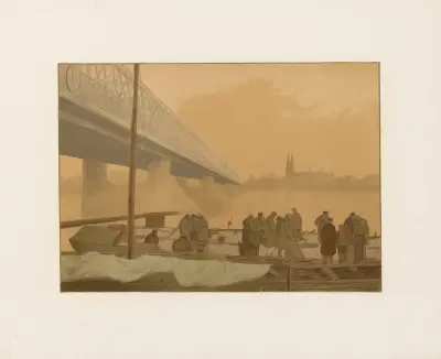 Iron bridge av Franciszek Siedlecki