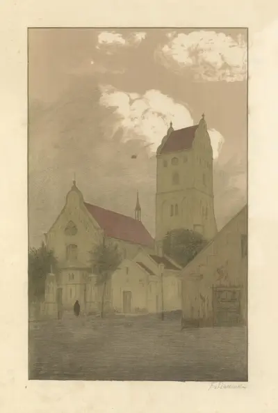 Kościół Panny Marii av Franciszek Siedlecki