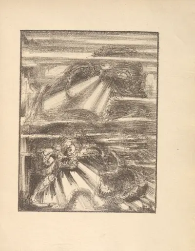 Första Mosebok genom anden, pl. 3 av Franciszek Siedlecki