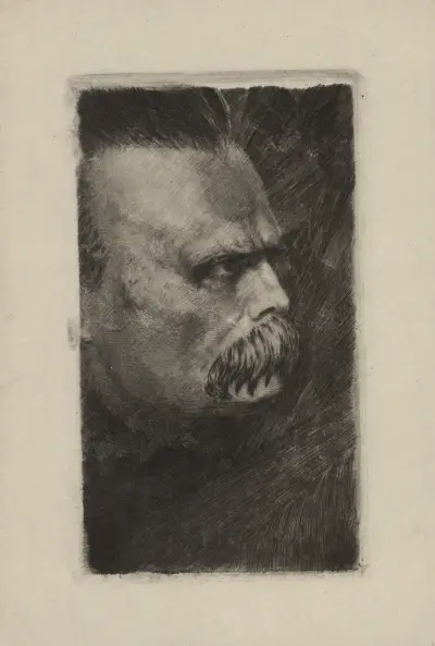 Portret Józefa Piłsudskiego av Franciszek Siedlecki