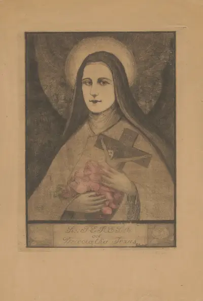 Den heliga Teresa av Jesusbarnet av Franciszek Siedlecki