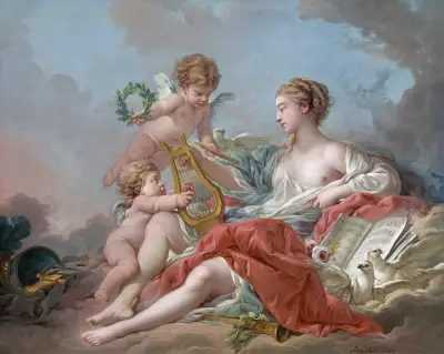 Allegory of Music av François Boucher