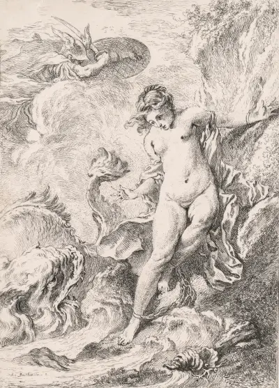 Andromeda av François Boucher