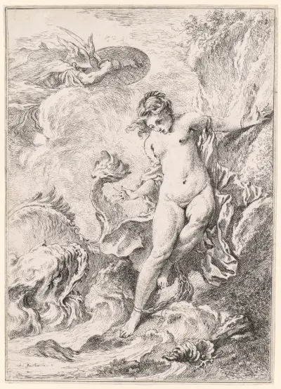 Andromeda av François Boucher