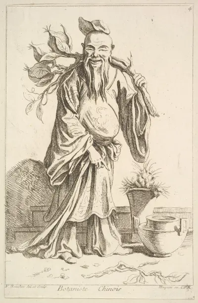 Kinesisk botaniker av François Boucher