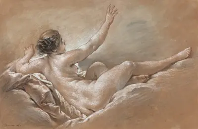 Danae Receiving the Golden Shower av François Boucher