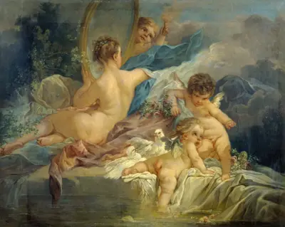La toilette de Vénus av François Boucher