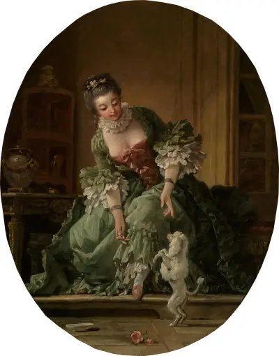 Den fogliga valpen av François Boucher