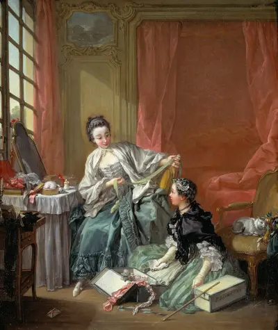 Modisten av François Boucher