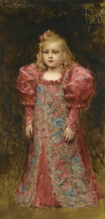 Fille en costume av Léon François Comerre