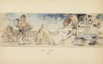 Le jour – nr 1 av Léon François Comerre