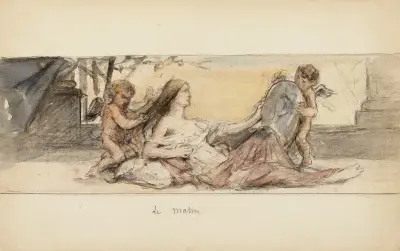 Le matin – nr 1 av Léon François Comerre
