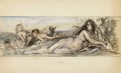 L’eau av Léon François Comerre