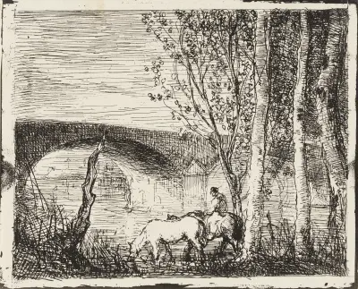Brücke von Charles François Daubigny