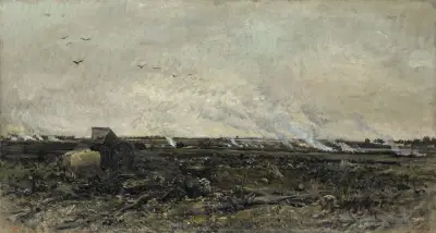 Oktober av Charles François Daubigny