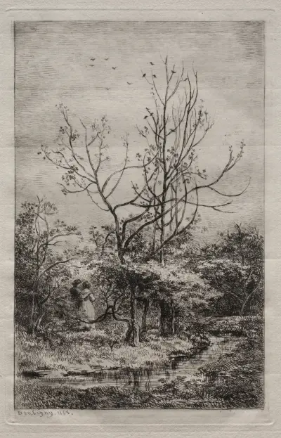 Der Obstgarten, 1868 – Nr. 2 von Charles François Daubigny