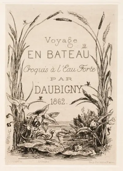 Titelvignett av Charles François Daubigny
