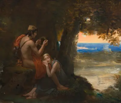 Dafnis och Chloë av François Gérard