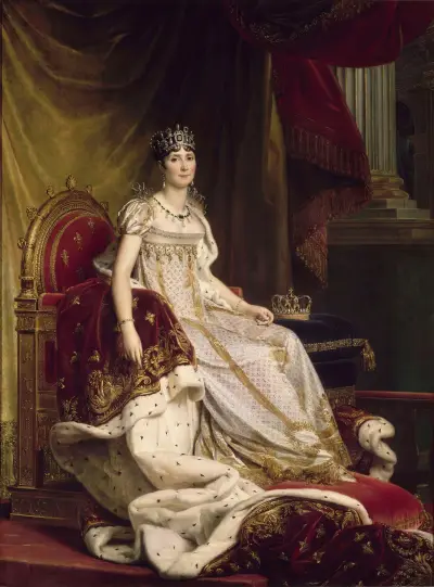 Joséphine in coronation costume av François Gérard