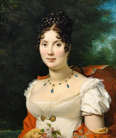 Portrait of a Young Lady av François Gérard