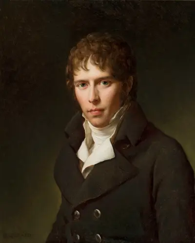 Portrait of Stanisław Mniszek av François Gérard