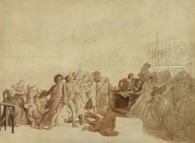 The 10th of August, 1792 av François Gérard