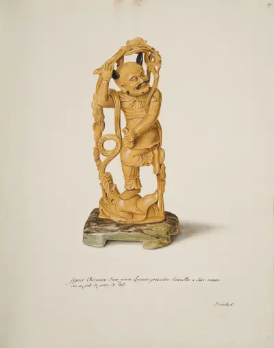 Rzeźba z steatytu, Pierre Francois Ledoulx
