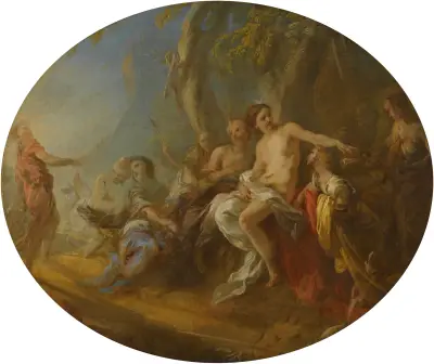Diana And Actaeon av François Lemoyne