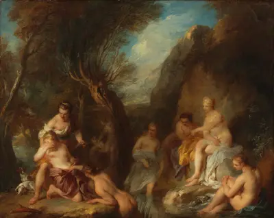 Diana and Callisto av François Lemoyne