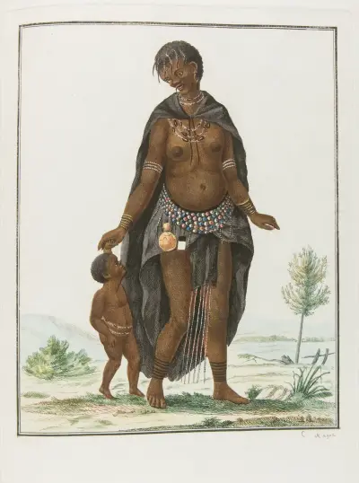 Femme Caminouquoise av François Levaillant