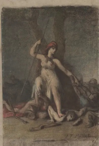 Liberty av Jean-François Millet