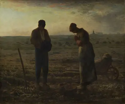 The Angelus av Jean-François Millet