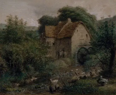 The Old Mill av Jean-François Millet
