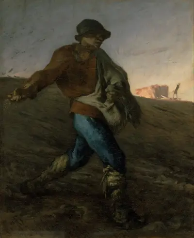 The Sower, 1850 av Jean-François Millet