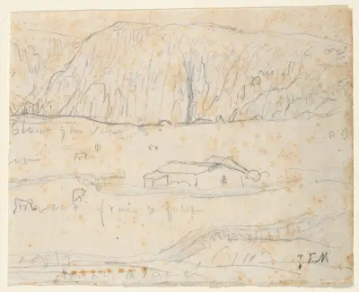 Vosges av Jean-François Millet
