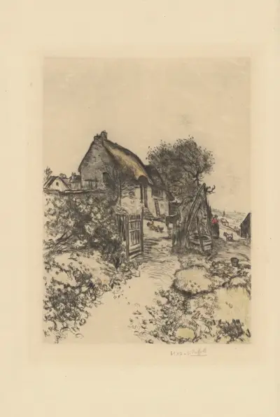 Stugan av Jean François Raffaëlli