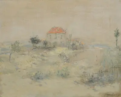 Villan – Områdena kring Paris av Jean François Raffaëlli