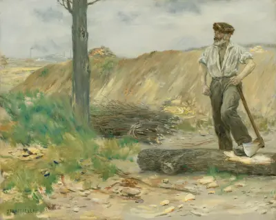 Skogsarbetaren av Jean François Raffaëlli