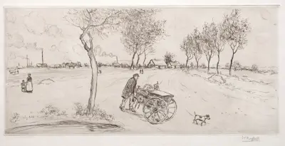 Knivsliparen av Jean François Raffaëlli