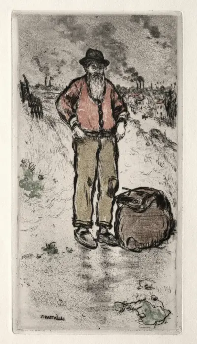 Lumpsamlaren av Jean François Raffaëlli